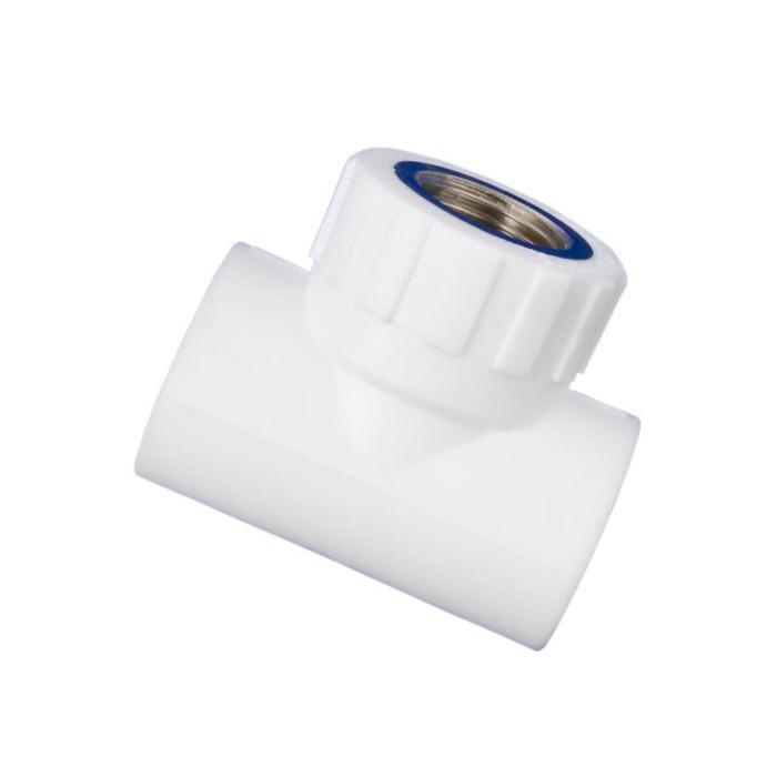 

Тройник MeerPlast, 20 мм x 3/4", внутренняя резьба, комбинированный