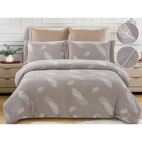 

КПБ Cotton Jacquard 2 сп, размер 230x250 см, 180x215 см, 50x70 см - 2 шт., 70x70 см - 2 шт