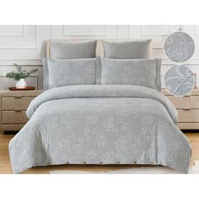 

КПБ Cotton Jacquard 2 сп, размер 230x250 см, 180x215 см, 50x70 см - 2 шт., 70x70 см - 2 шт