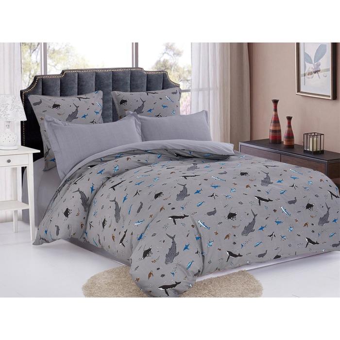 

КПБ 2 сп, 230 × 240 см, 180 × 210 см, 70 × 70 см - 2 шт.