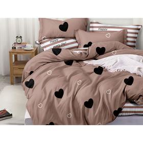 

КПБ Satin Lux дуэт, размер 220x240 см, 145x215 см - 2 шт, 50x70 см - 2 шт, 70x70 см - 2 шт