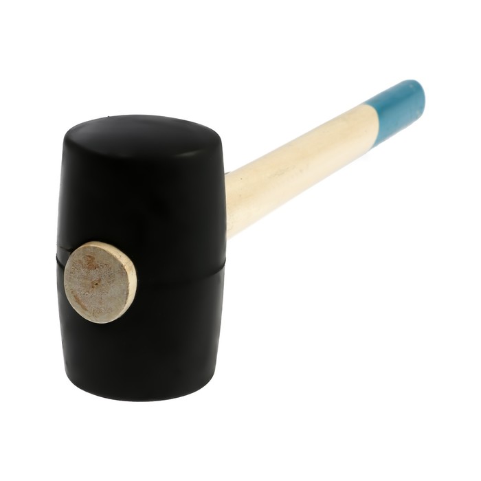 Киянка TUNDRA, деревянная рукоятка, черная резина, 650 г
