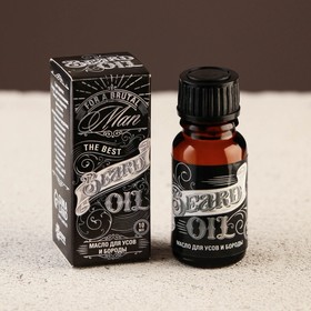Масло для усов и бороды Beard oil, 10 мл