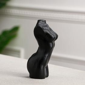 

Копилка "Торс", чёрная, гипс, 15 см