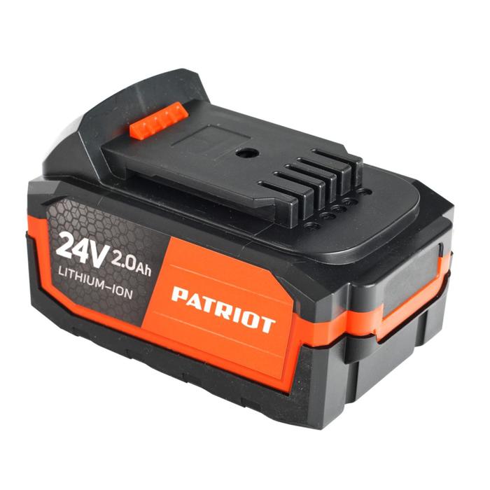 фото Аккумулятор patriot br es, 24 в, 2 ач, li-ion, подходит для шуруповертов patriot br 241li/h 691292