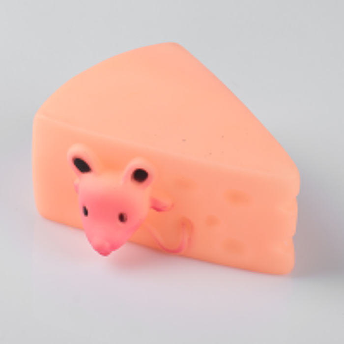 Игрушка пищащая "Сыр", 11 см