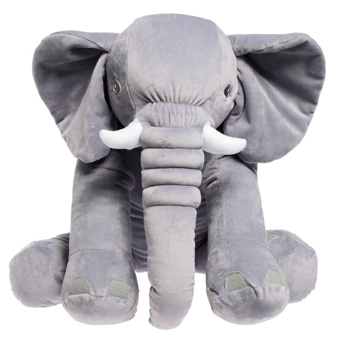 мягкая игрушка слон элвис голубой Мягкая игрушка «Слон Элвис», 46 см