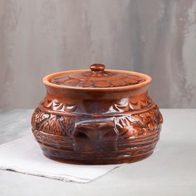 

Горшок духовой "Солянка", глазурованная, 4 л