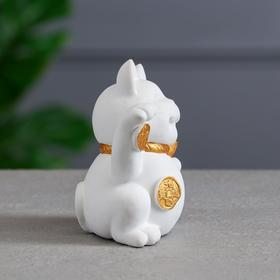 

Сувенир "Азиатский кот", белый