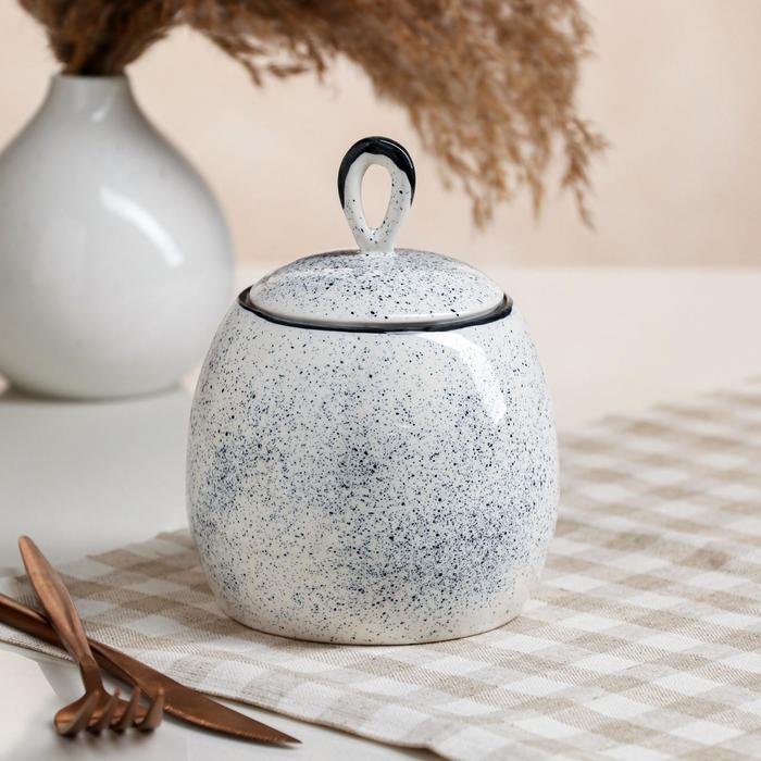 

Сахарница "Петелька", прованс, белая, 0.5 л