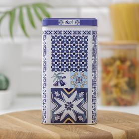 

Банка для сыпучих продуктов «Итальянский декор», 1.2 л, 9×9 см, цвет МИКС