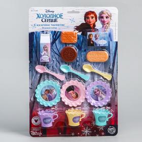 Набор посуды детской игровой набор 'Волшебное чаепитие', Холодное сердце, цвет МИКС Ош