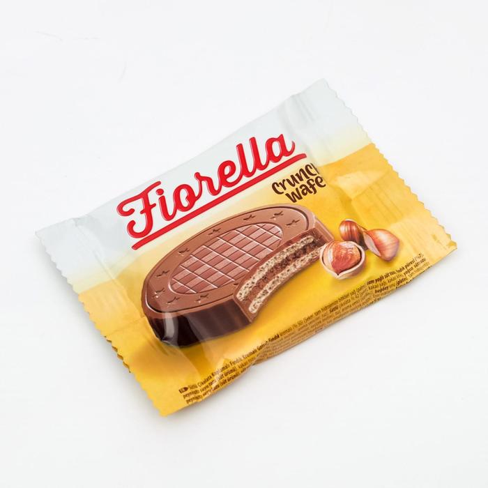 Вафли Fiorella с ореховым кремом в молочном шоколаде, 20 г