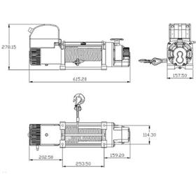 

Лебедка электрическая 12В, Talon 12,5, Superwinch, W0864