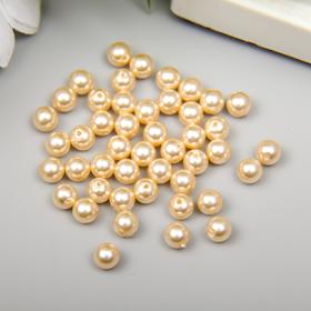 

Бусины жемчуг Preciosa "Cream" 4 мм, 50 шт