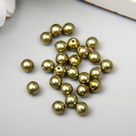 

Бусины жемчуг Preciosa "Light green" 4 мм, 25 шт