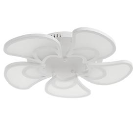 

Люстра с ПДУ 59135/5WT LED 75+75Вт 3 режима диммер белый 60х60х14 см