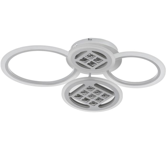 

Люстра с ПДУ 1158/4WT LED 116Вт 3000-6000К диммер белый 63х45х12 см