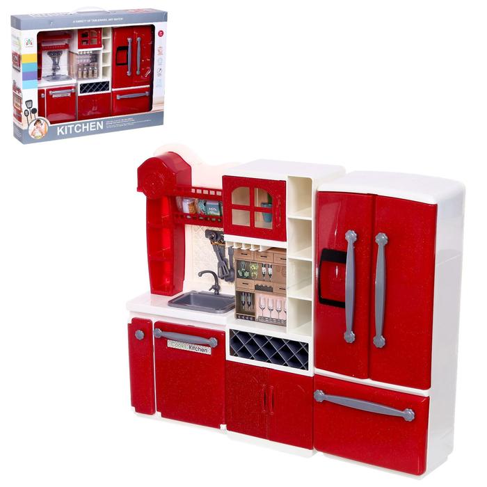 фото Набор игровой "кухня" для кукол, с аксессуарами