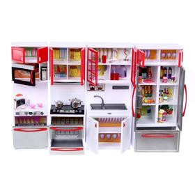 

Набор игровой «Кухня» для кукол, звук, свет с аксессуарами
