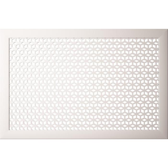 Экран для радиатора, Илона, белый, 150х60 см экран для радиатора классик илона 60х60см белый