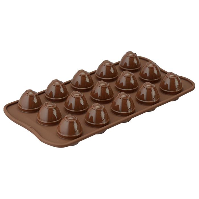фото Форма для приготовления конфет choco spiral, силиконовая silikomart