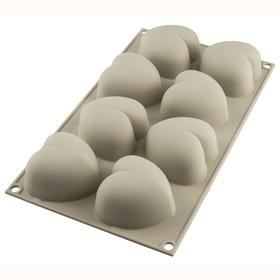 

Форма для приготовления пирожных Cuoricino 20.5×19.8 см, силиконовая
