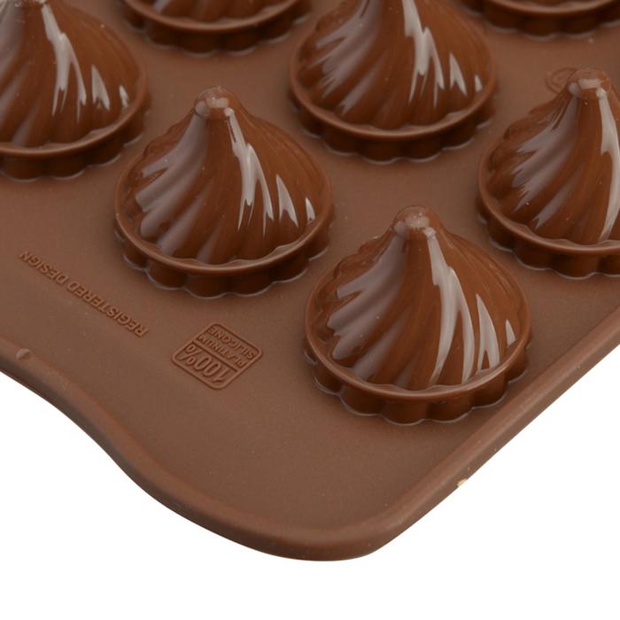 

Форма для приготовления конфет Choco flame, силиконовая
