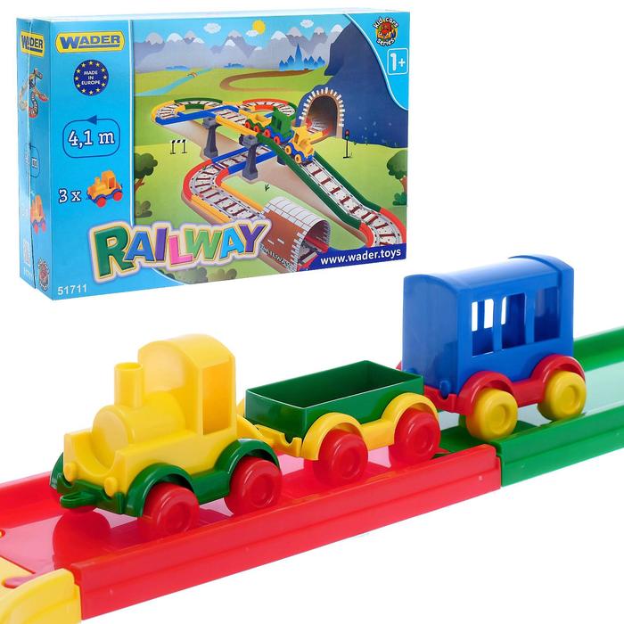 Железная дорога Railway, протяжённость пути 4,1 м