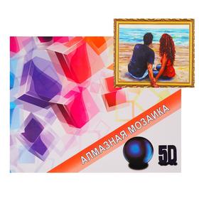 

Алмазная мозаика с подрамником, полное заполнение «Парочка» 40×50 см