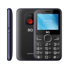 

Сотовый телефон BQ M-2301 Comfort, 2.31", 2sim, 1400 мАч, черно-синий