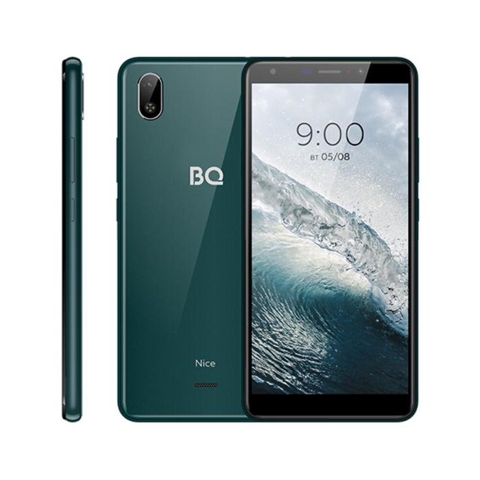 фото Смартфон bq s-6045l nice, 5.99", ips, 2гб, 32гб, 8мп, 3000мач, зеленый