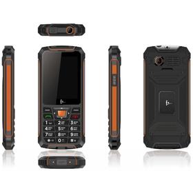 

Сотовый телефон F+ R280, 2.8", 2sim, 0.3Мп, 2500 мАч, черно-оранжевый