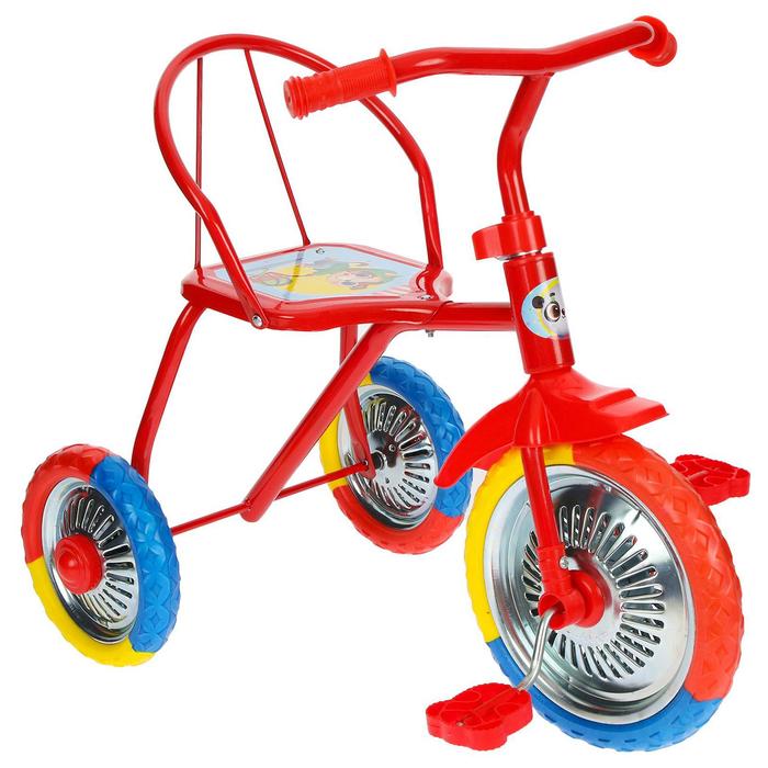 фото Велосипед трёхколёсный micio tr-313, колёса 10"/8", цвет красный