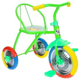 

Велосипед трёхколёсный Micio TR-313, колёса 10"/8", цвет зеленый