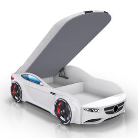 

Кровать Romack Junior, ящик, фирменная обшивка матраса, цвет белый