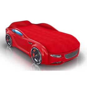 

Кровать Romack Junior, цветная обшивка матраса, цвет красный