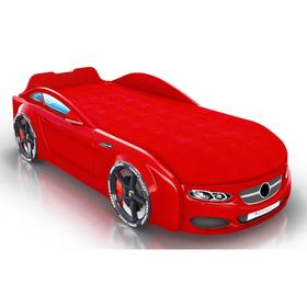 

Кровать Romack Real-M, ящик, цветная обшивка, цвет красный