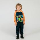 Толстовка для мальчика, цвет оранжевый, рост 98-104 см (34) - Фото 3