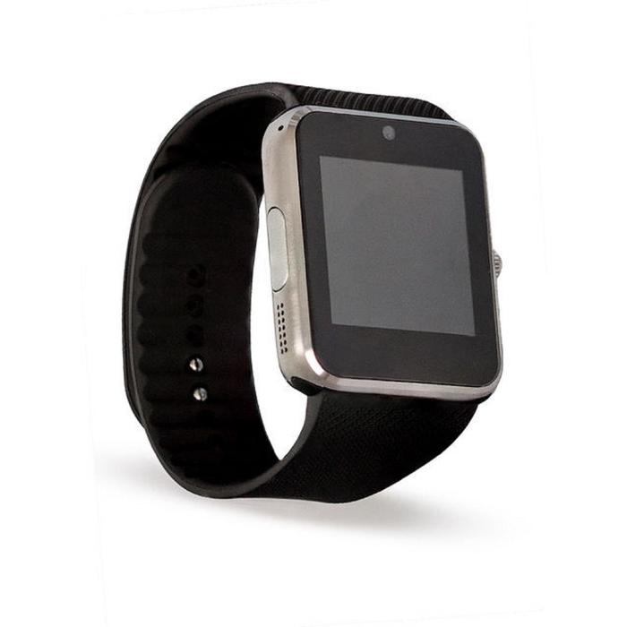 Смарт-часы ZDK GT08, цветной дисплей, ВТ, микрофон, SIM, microSD, черные