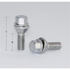 

Болт M12x1,25, 55/28, hex17, конус PCD, хром