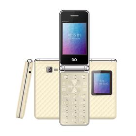 

Сотовый телефон BQ M-2446 Dream, 2.4", 2sim, 800 мАч, золотистый