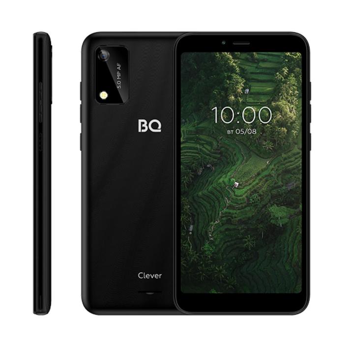 фото Смартфон bq s-5745l clever, 5.7", ips, 1гб, 32гб, 5мп, 2700мач, черный