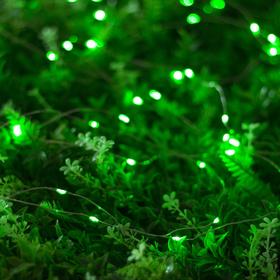 

НИТЬ, уличная на солнечной батарее "Роса" 10 м, LED-100, 2 режима, ЗЕЛЕНЫЙ