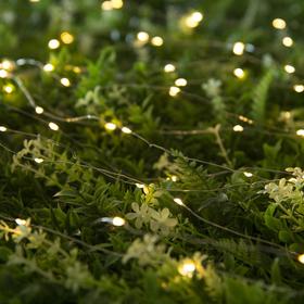 

НИТЬ, уличная на солнечной батарее "Роса" 20 м, LED-200, 2 режима, Т/БЕЛЫЙ