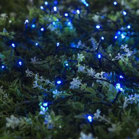 

НИТЬ, уличная на солнечной батарее 20 м, Н.Т. LED-200, 2 режима, СИНИЙ