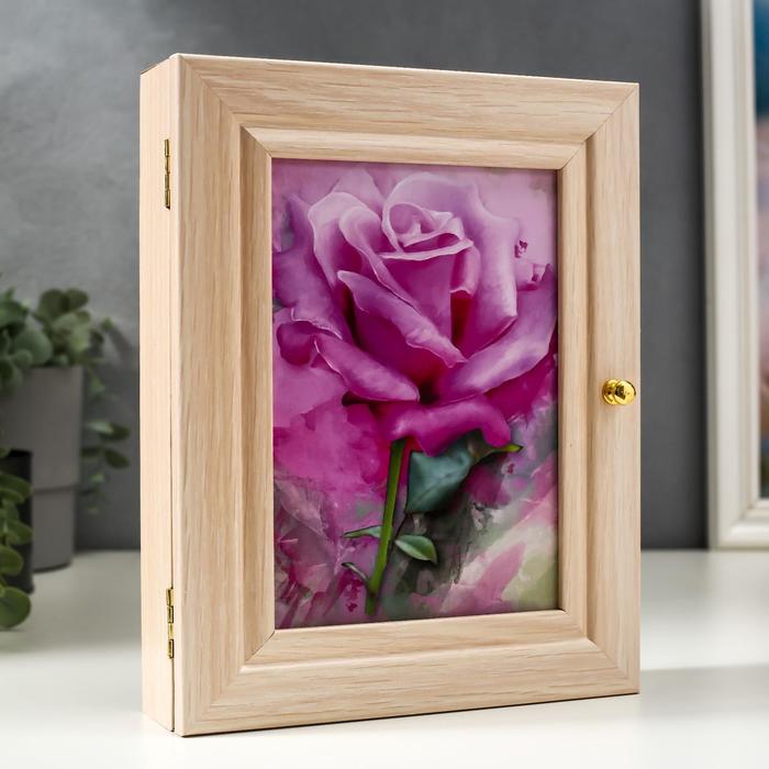 

Ключница "Розовый цветок" 19х24 см