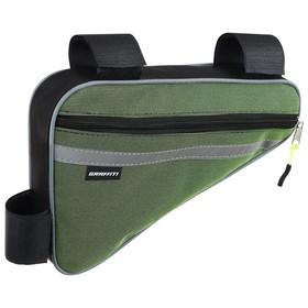 

Велосумка под раму Graffiti-МАСТЕР, средняя, цвет зеленый