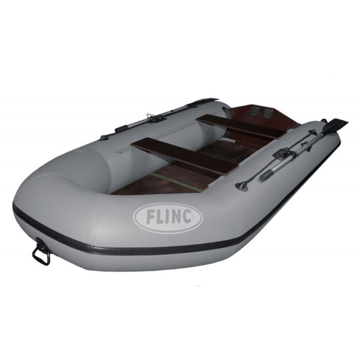 фото Надувная лодка flinc ft290l, цвет серый