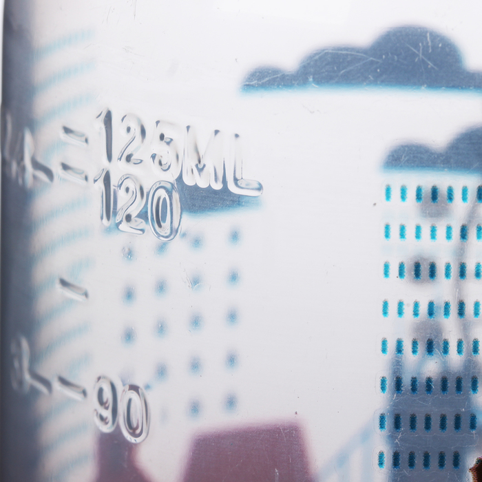 Бутылочка для кормления «Я люблю», 125 мл, от 0 мес., цвета МИКС